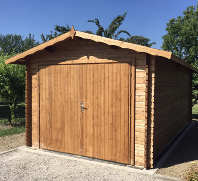 garage di legno, garage in legno, box auto legno, casette italia, garage prefabbricati